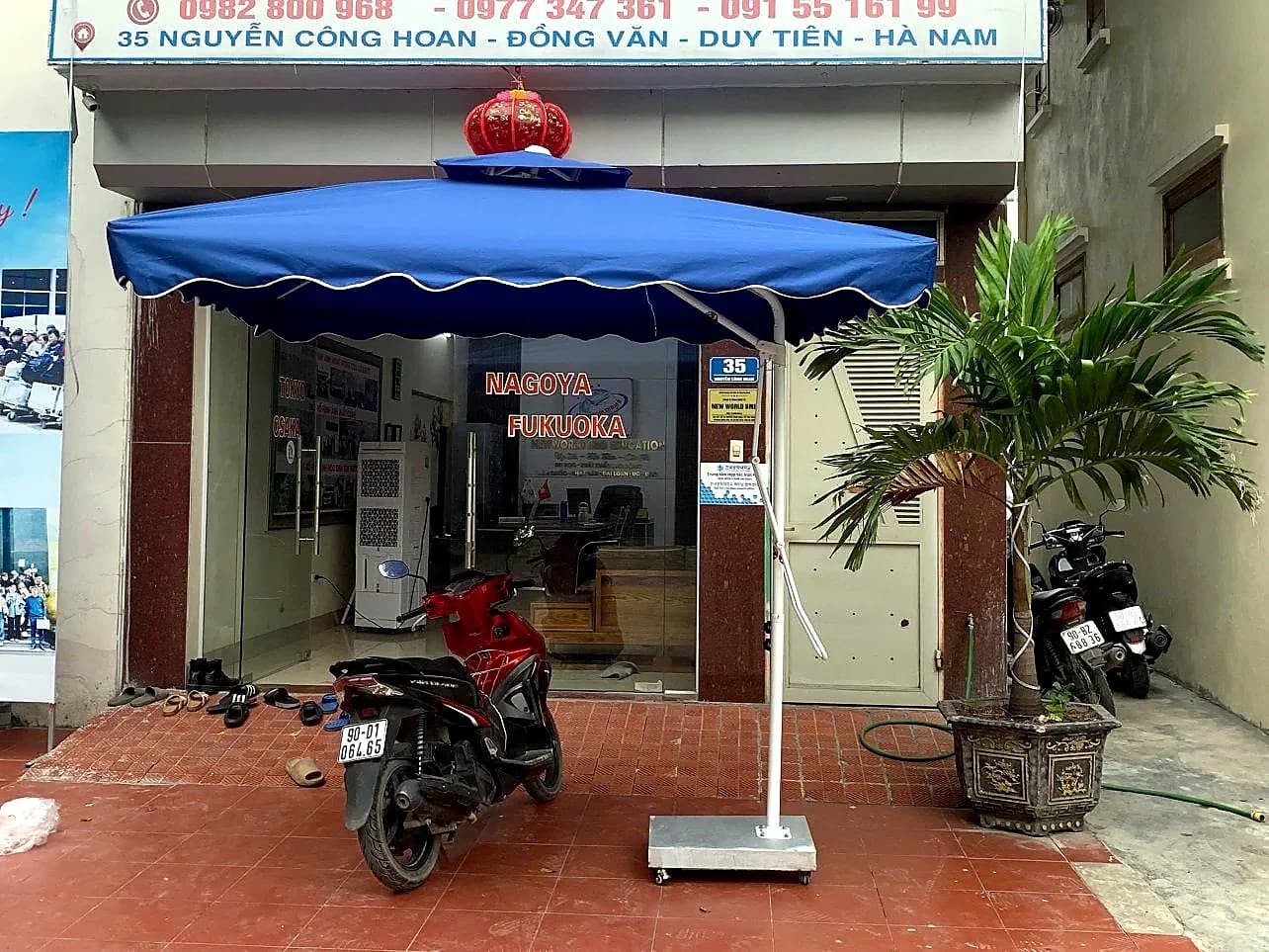 Dù Lệch Tâm 2M5 Khung Sắt Sơn Tĩnh Điện - ảnh 5