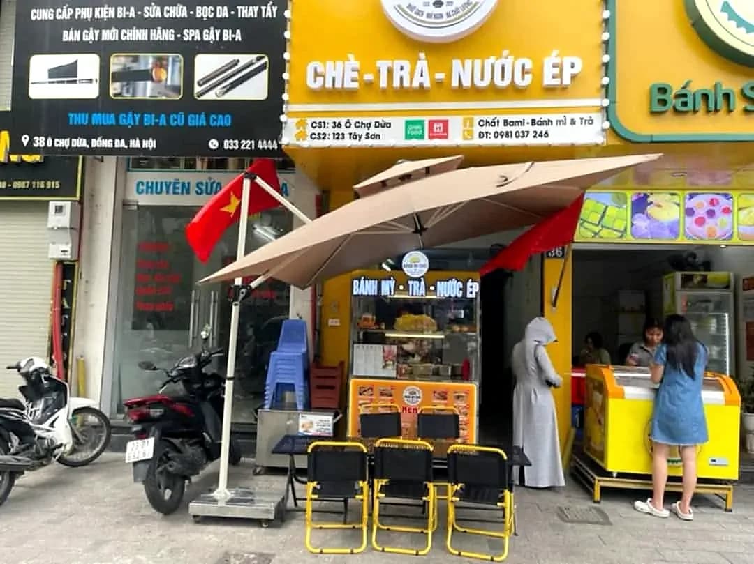 Dù Lệch Tâm Chính Nghiêng 2M5 Khung Sắt Trắng - ảnh 5