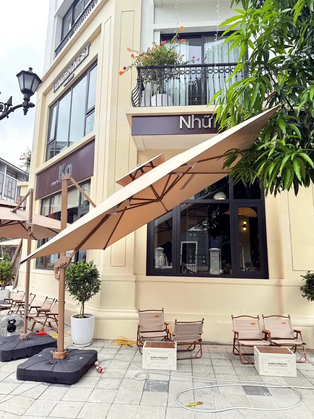 Dù Lệch Tâm Vuông 3M Hợp Kim Nhôm - ảnh 3