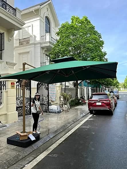 Dù Lệch Tâm Vuông 3M Hợp Kim Nhôm - ảnh 4