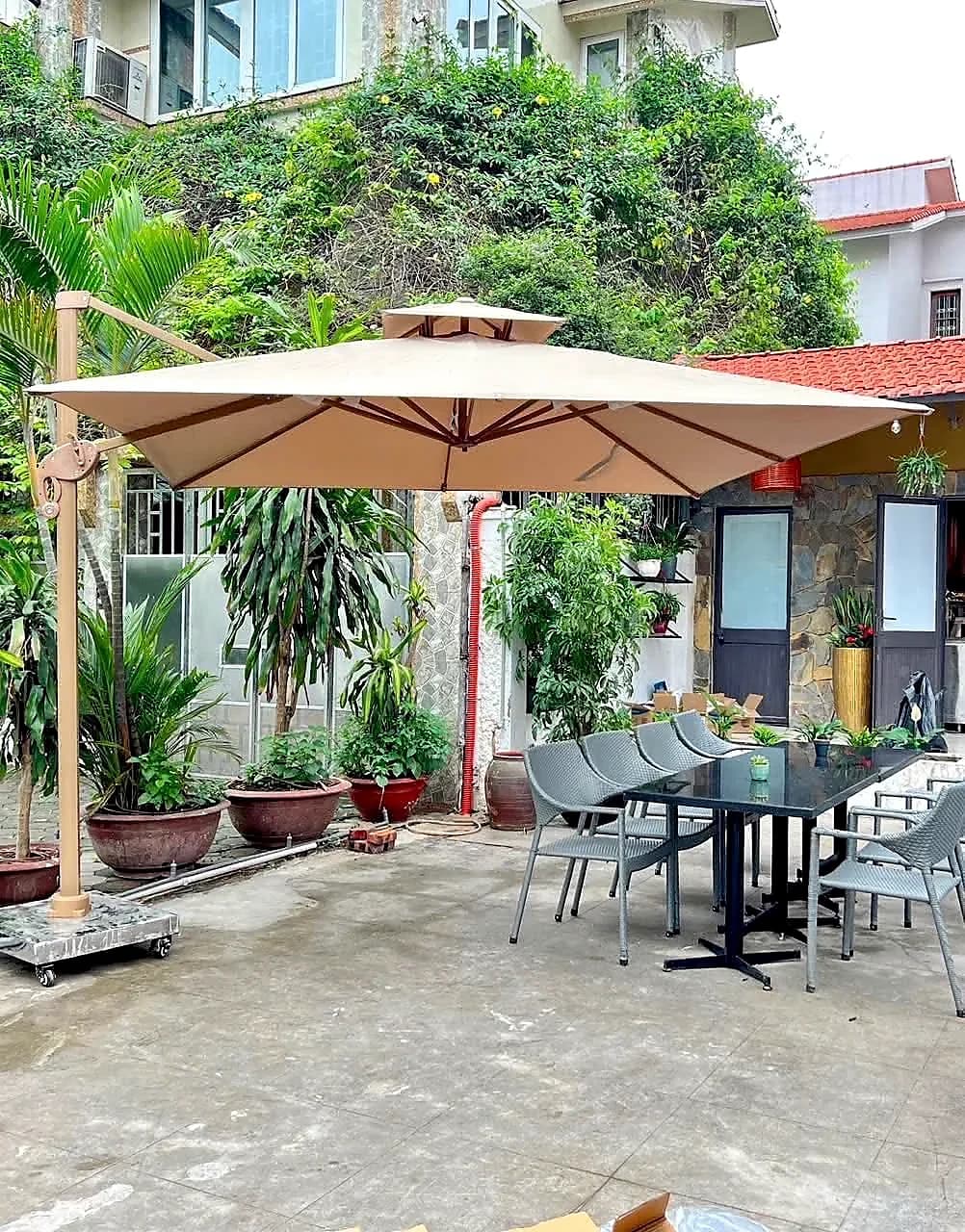 Dù Lệch Tâm Vuông 3M Hợp Kim Nhôm - ảnh 2
