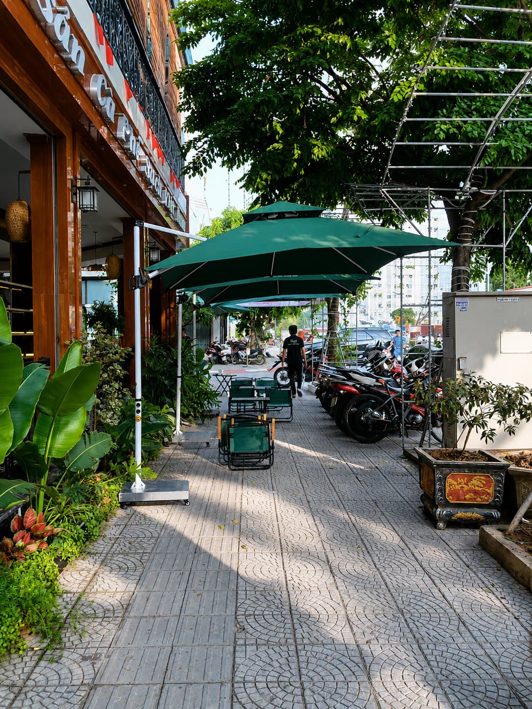 Giao dù lệch tâm chỉnh nghiêng cho Đặc Sản Cà Phê Sạch Việt Nam - ảnh 3