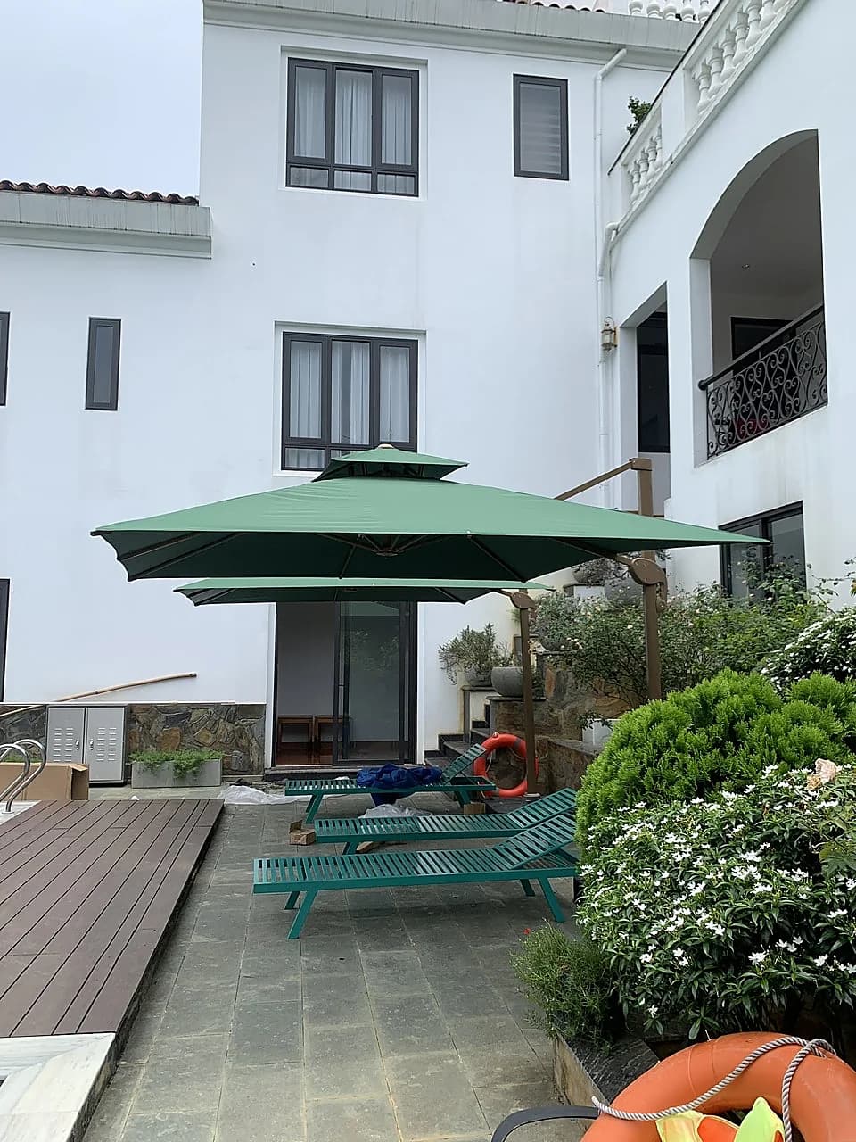 3 dù lệch tâm villa Ba Vì
